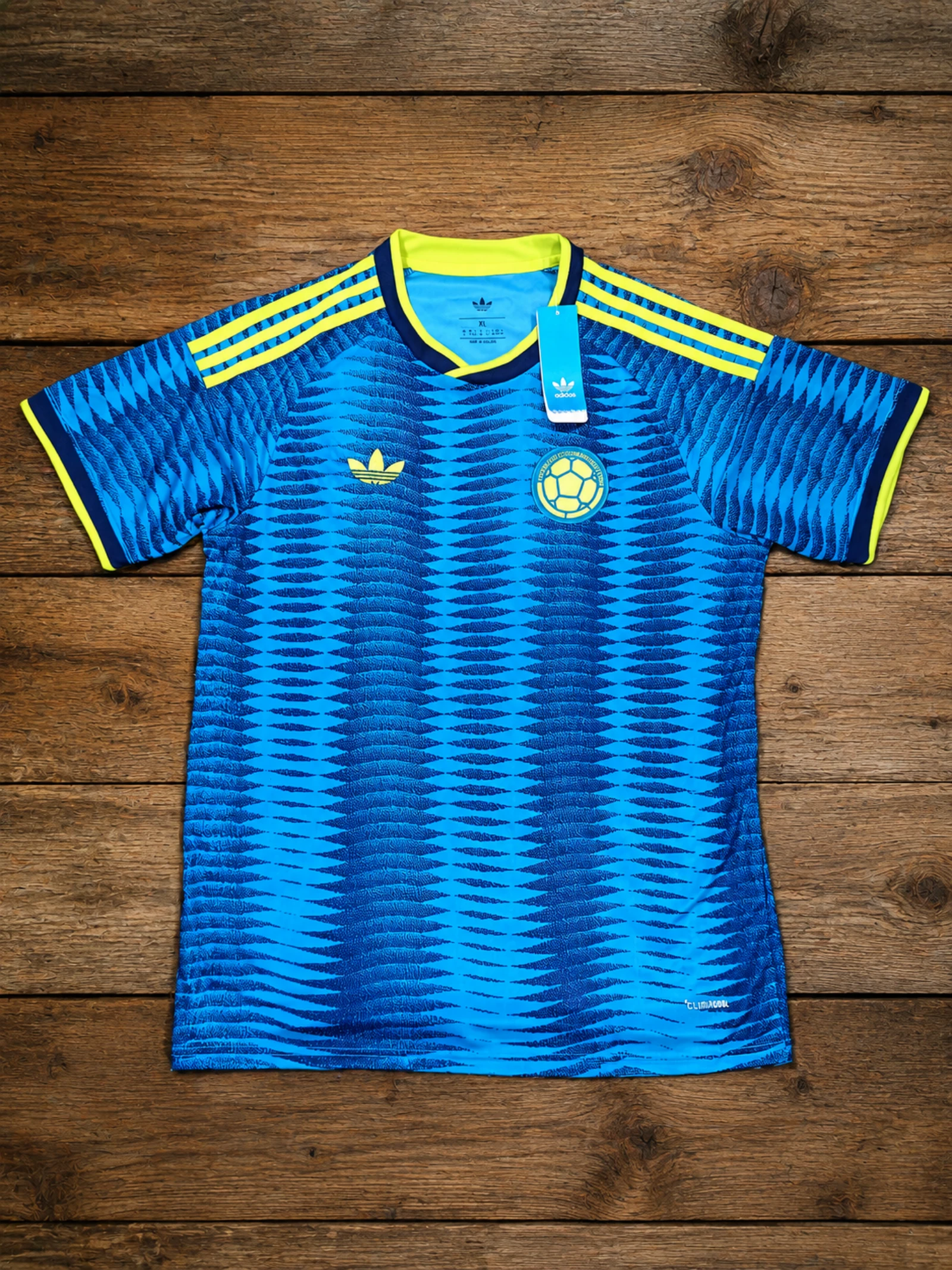 Camiseta Seleccion Colombia Adidas T-Shirt World Cup Talla XL
